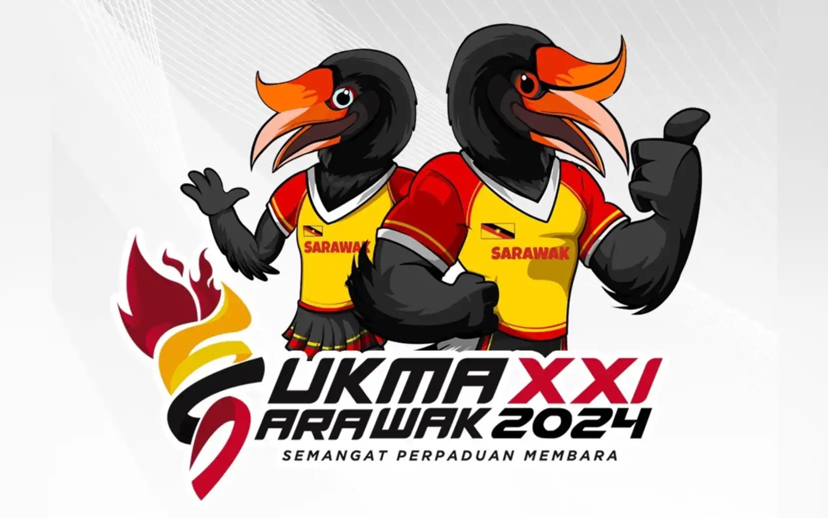 maskot sukma 2024 sarawak