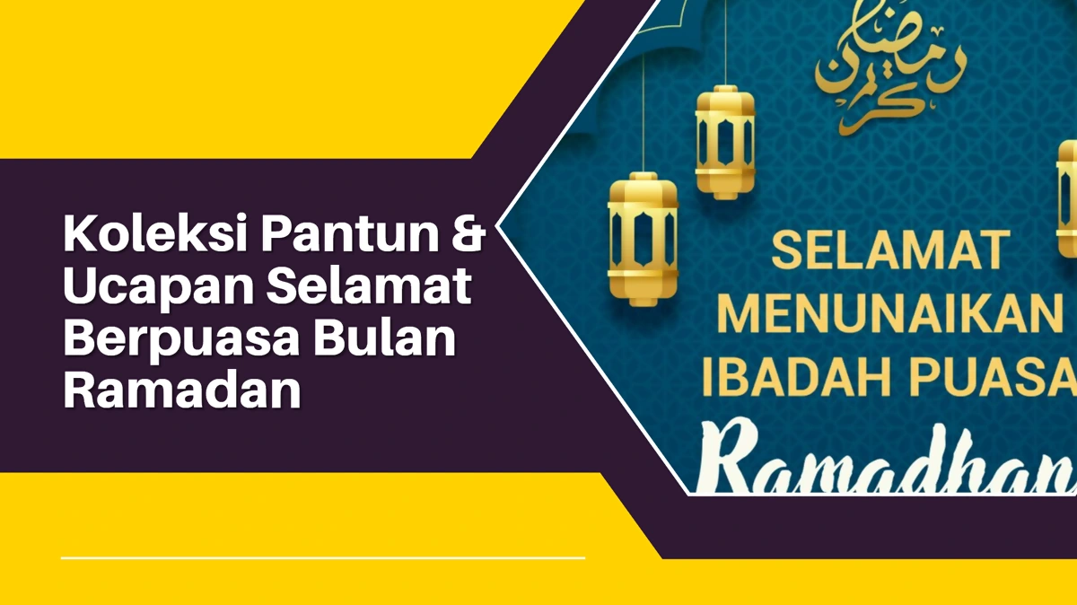 pantun ucapan ramadan