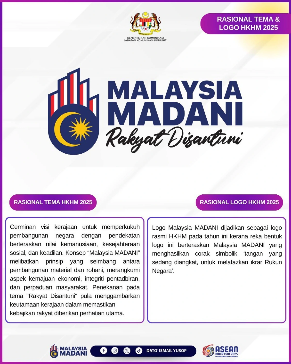 rasional logo tema merdeka 2025