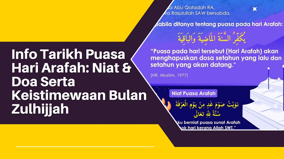 tarikh niat puasa arafah hari wukuf