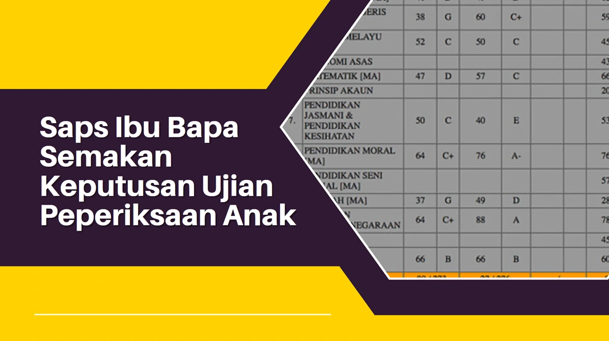 saps ibu bapa online